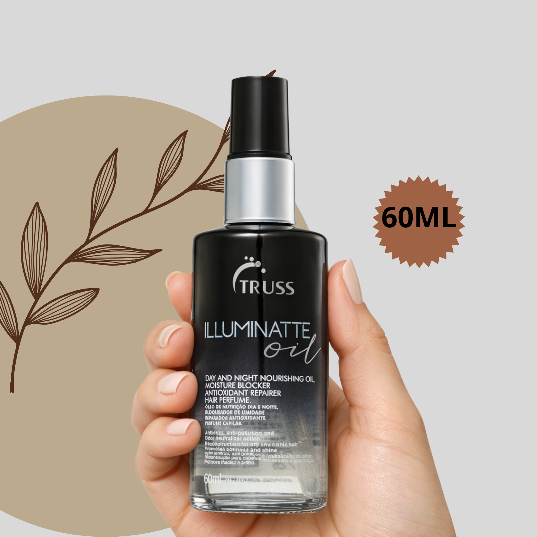 Illuminatte Oil - Óleo Capilar 60ml - Imagem 2